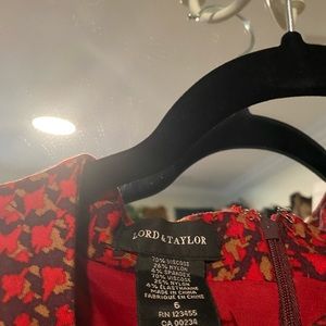 Cotton knit lord&taylor shift with Jackie O neckline